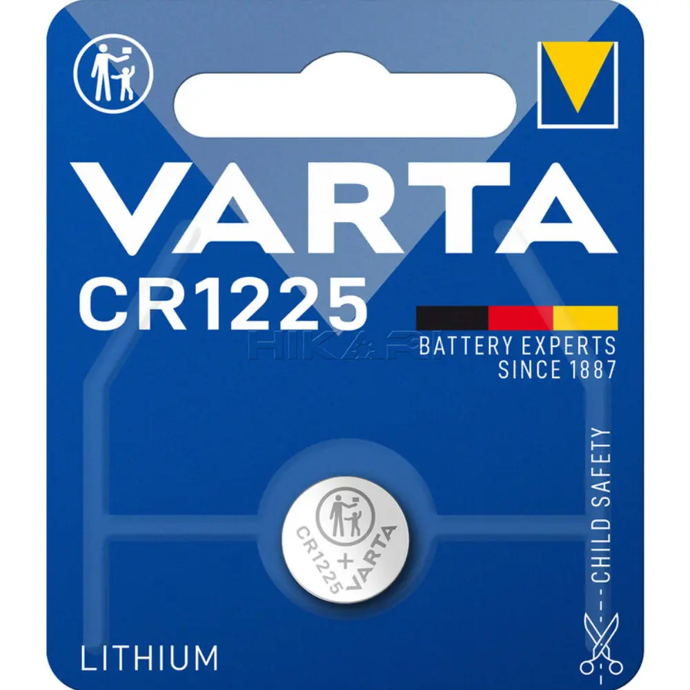 VARTA BATTERY CR 1225 3V LITHIUM