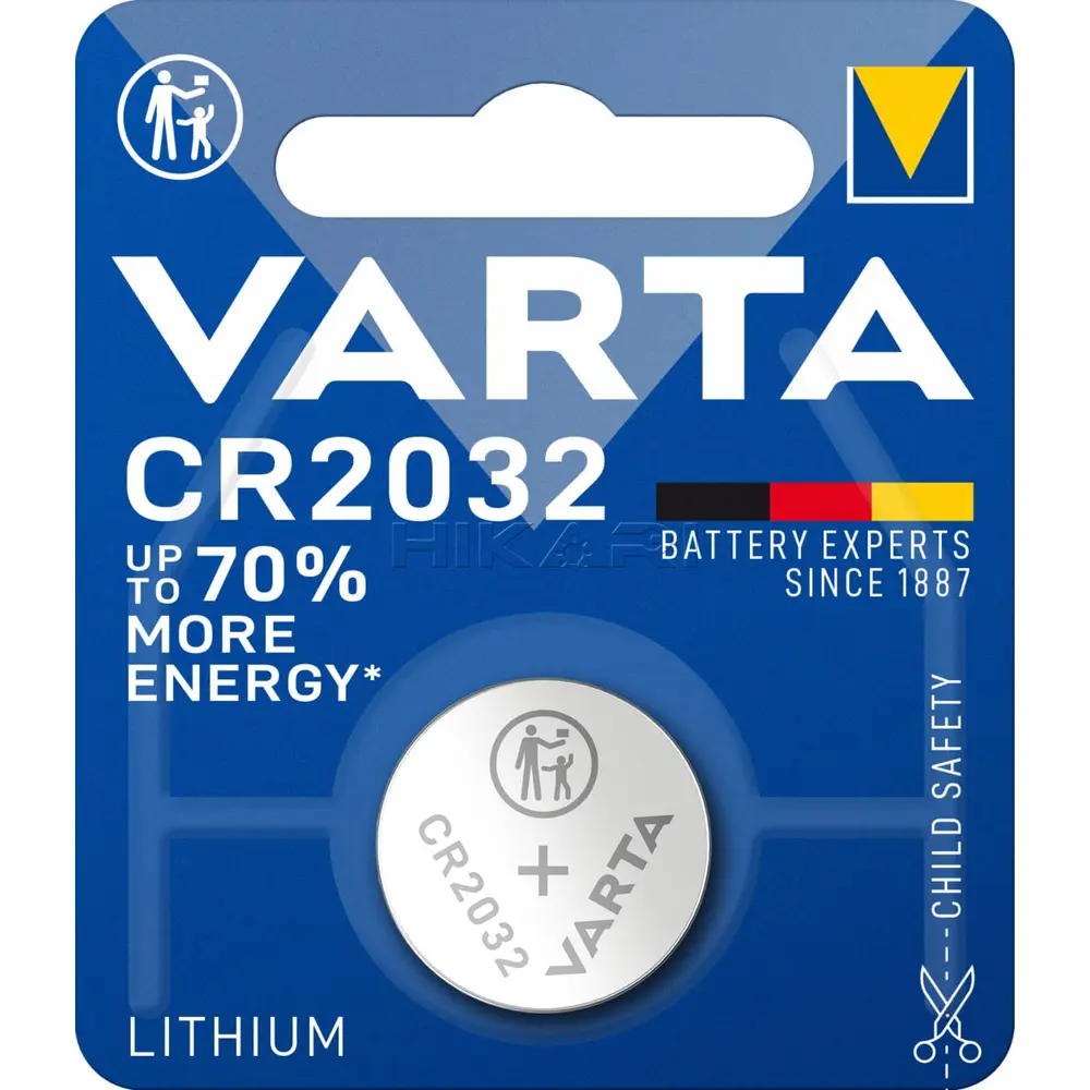 VARTA BATTERY CR 2032 3V LITHIUM