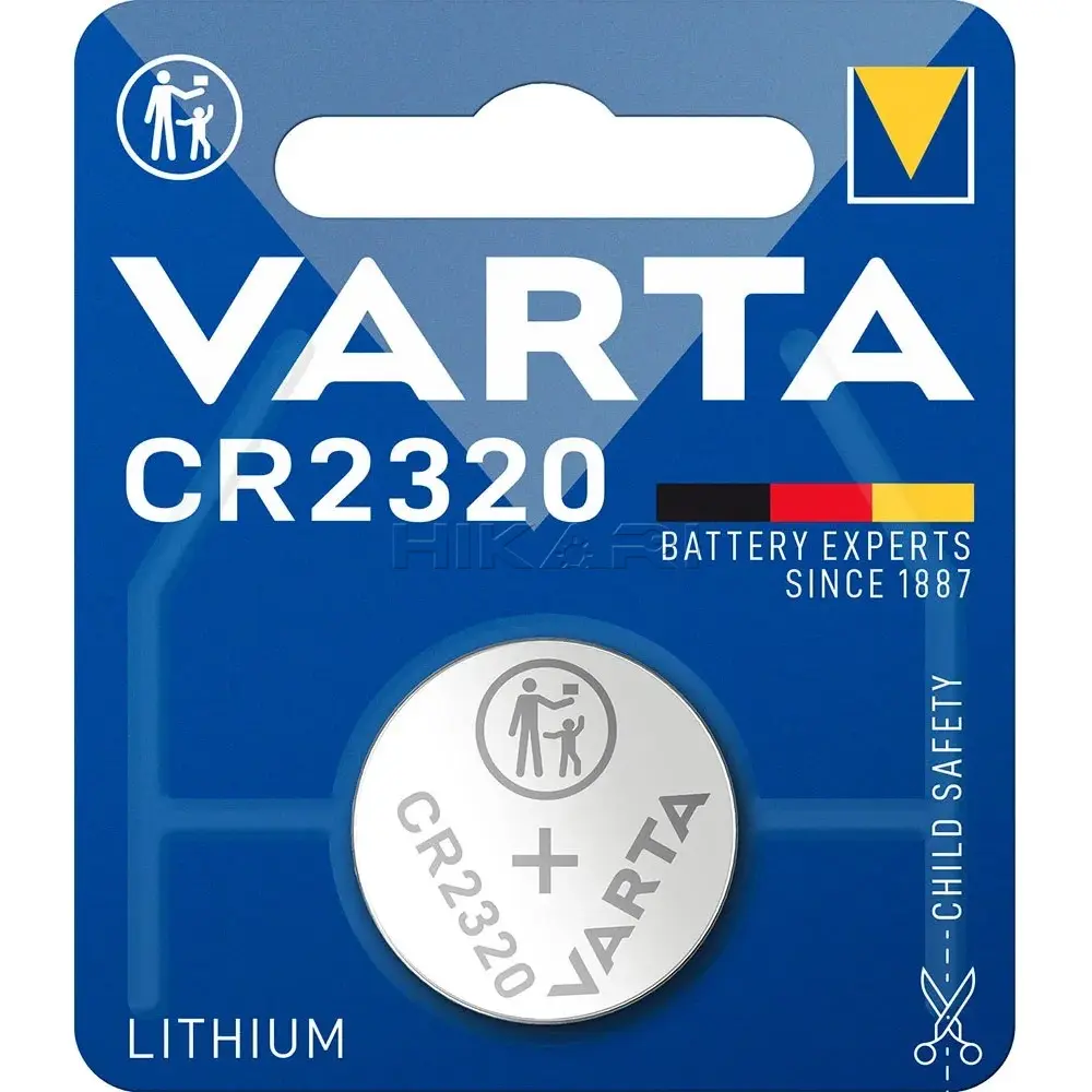 VARTA BATTERY CR 2320 3V LITHIUM