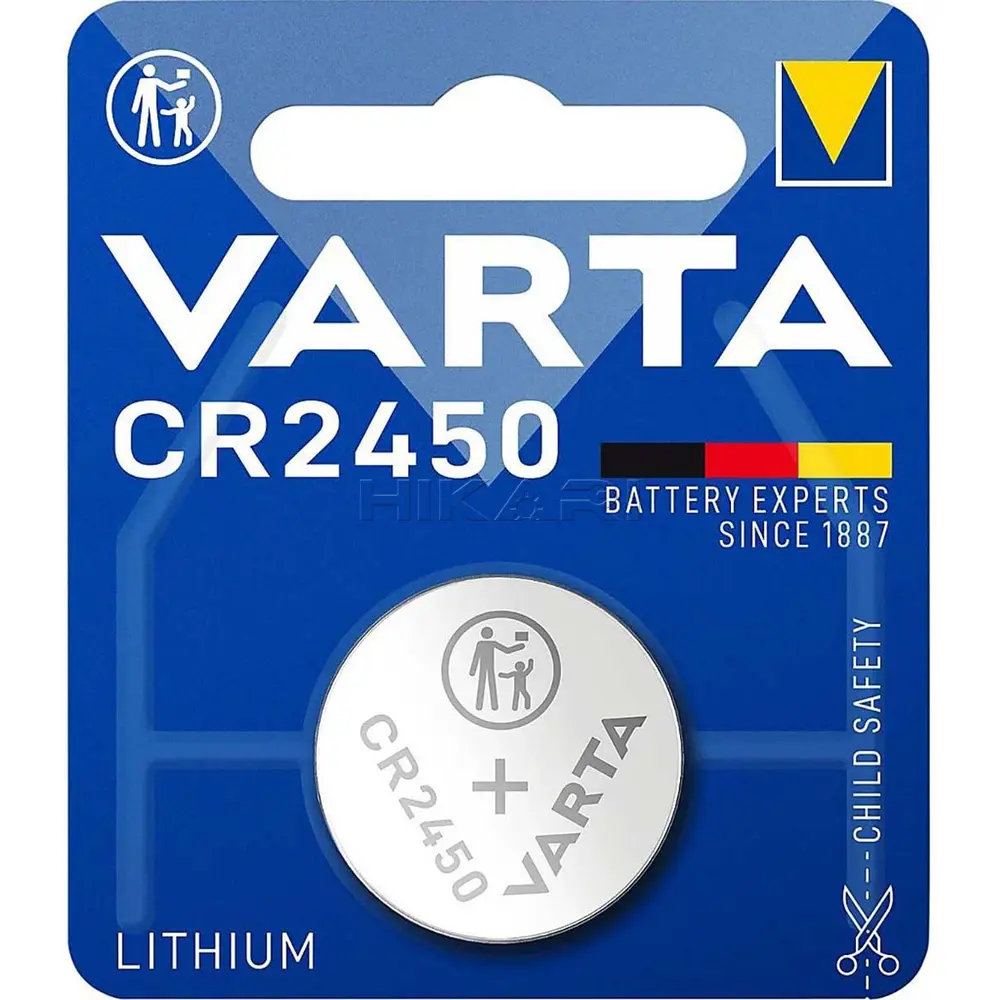 VARTA BATTERY CR 2450 3V LITHIUM
