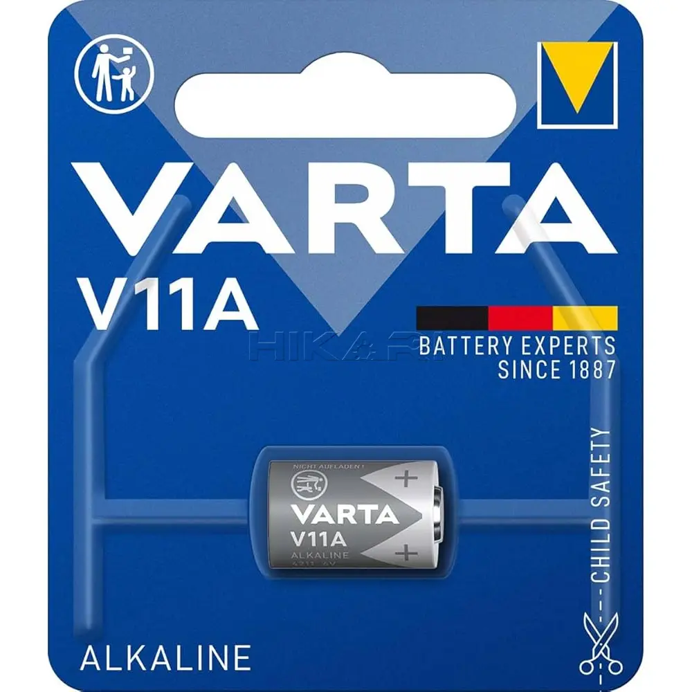 VARTA BATTERY 11A 6V ALKALINE