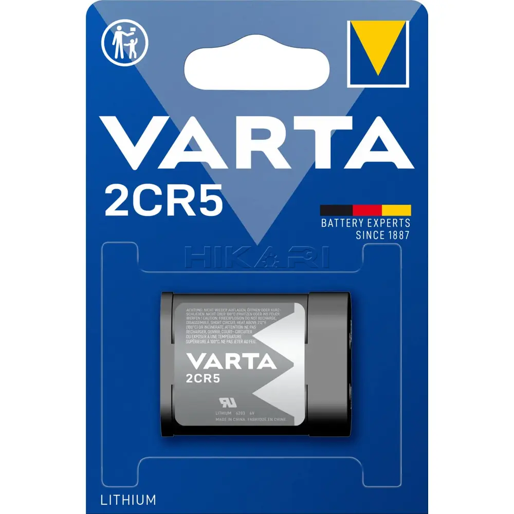 VARTA BATTERY 2CR5