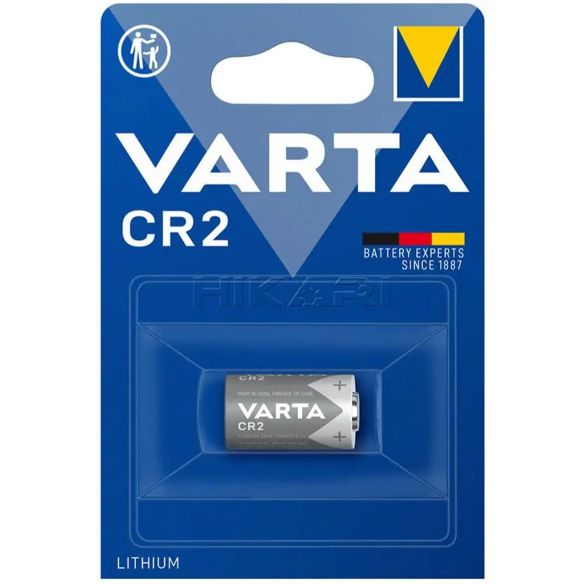 VARTA BATTERY CR 2, CR 15 H270
