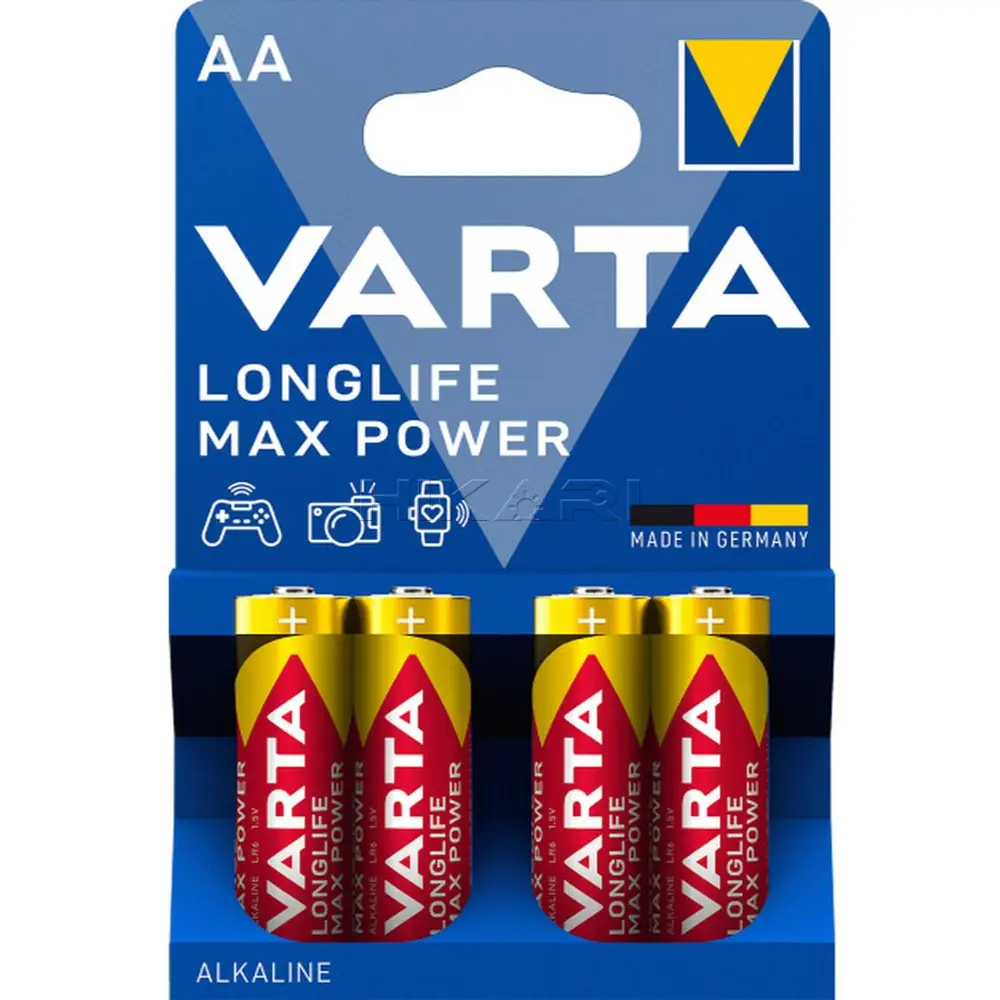 VARTA BATTERY AA - LR6, AM3, MN1500 4706BP4