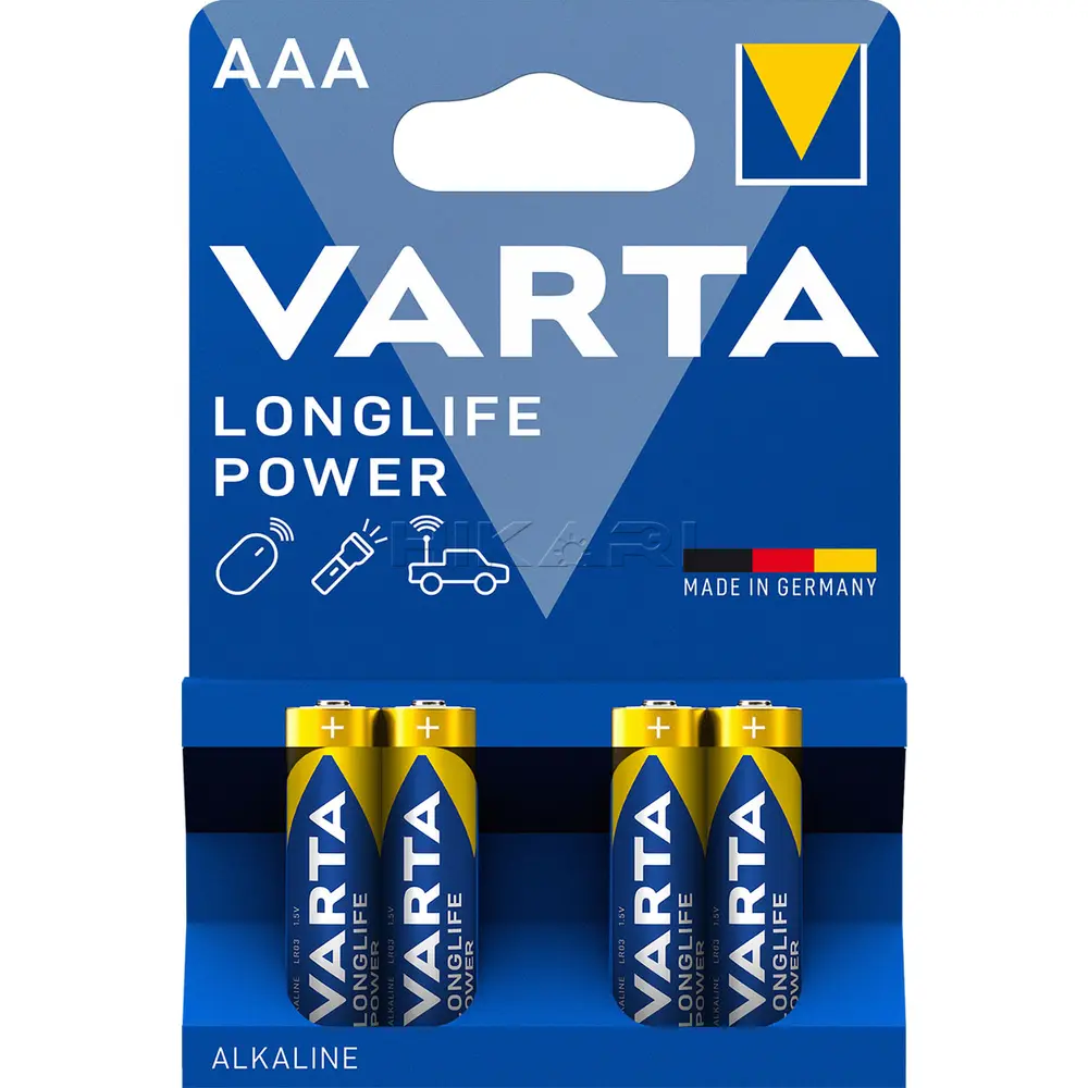 VARTA BATTERY AAA - LR03, MICRO, AM4, MN2400 4003