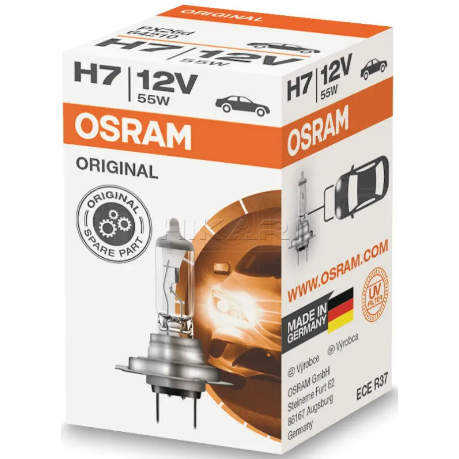 GLOBE OSRAM 12V 55W H7 64210