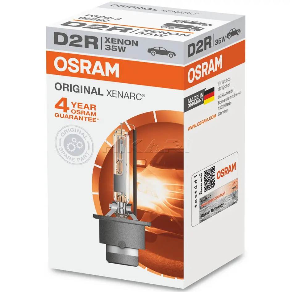 GLOBE OSRAM 12/24V 35W D2R 66250
