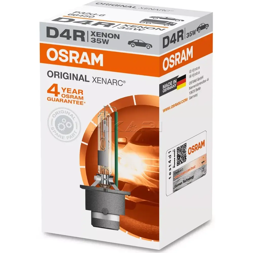 GLOBE OSRAM 12/24V 35W D4R 66450