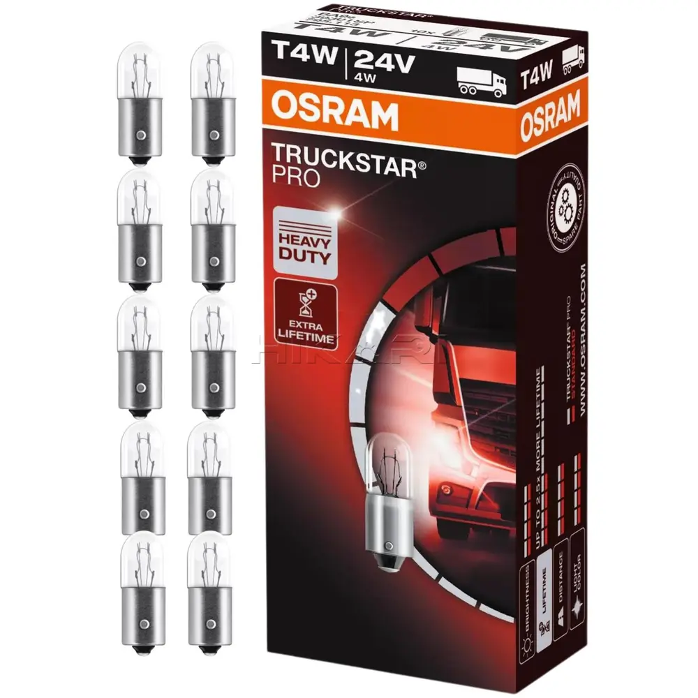 GLOBE OSRAM 24V 4W T4W 3930TSP