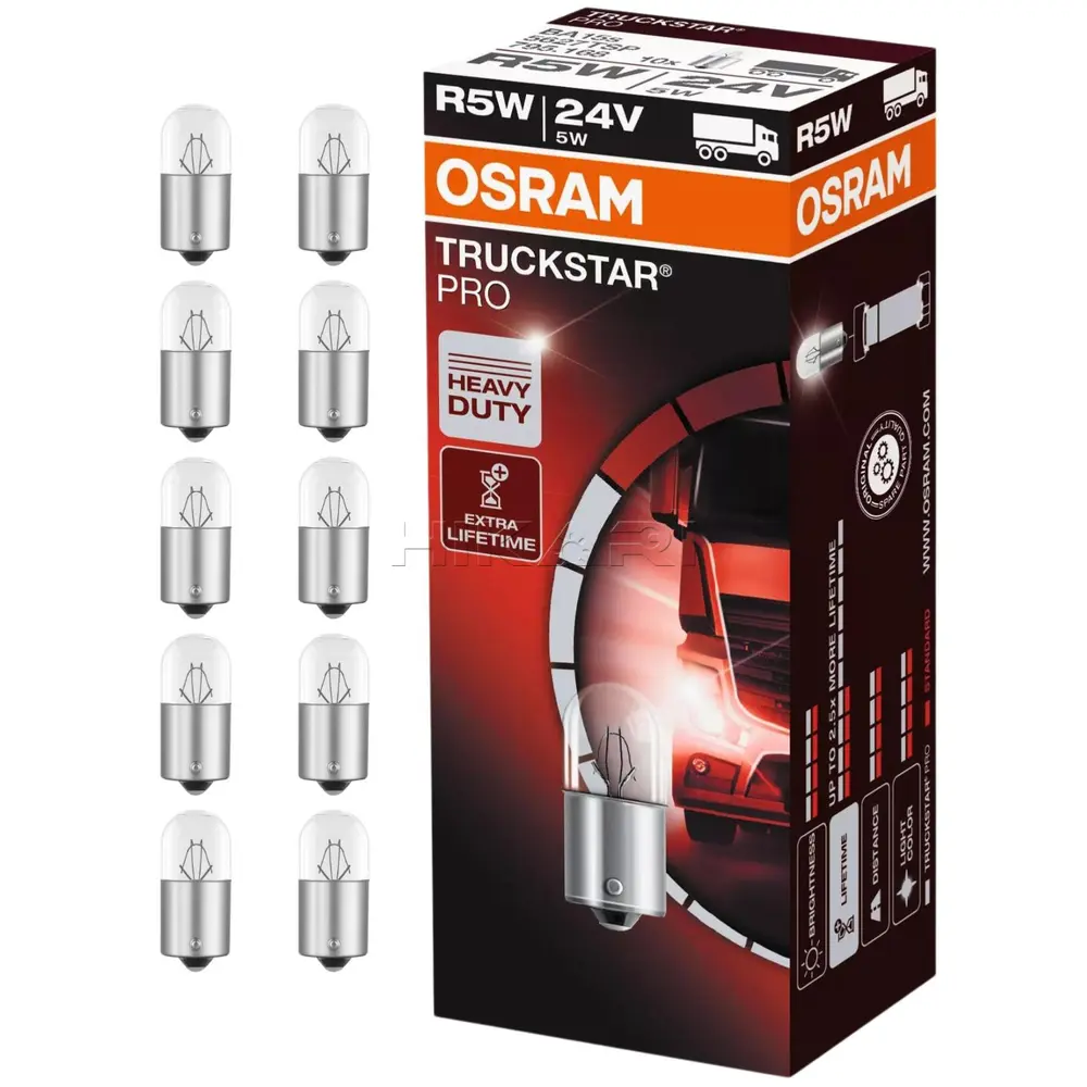 GLOBE OSRAM 24V 5W R5W 5627TSP