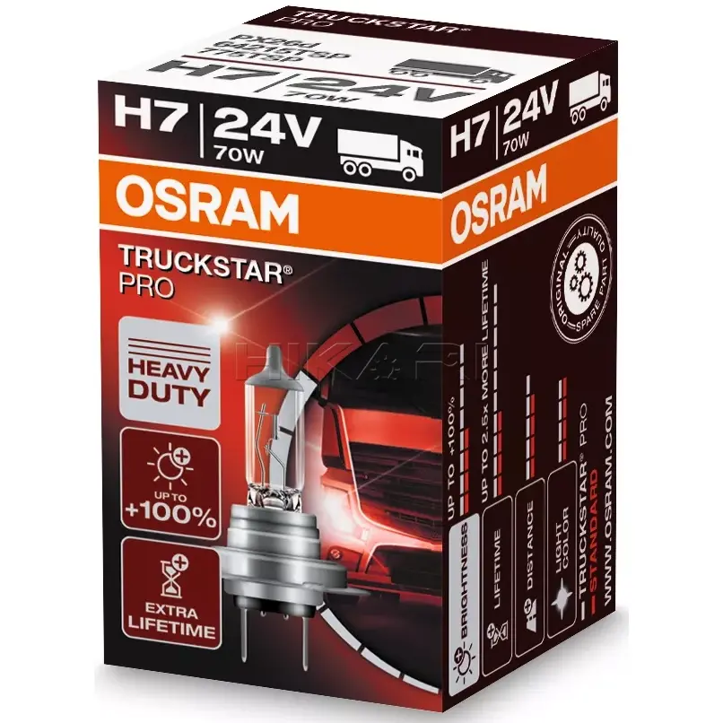 GLOBE OSRAM 24V 70W H7 64215TSP