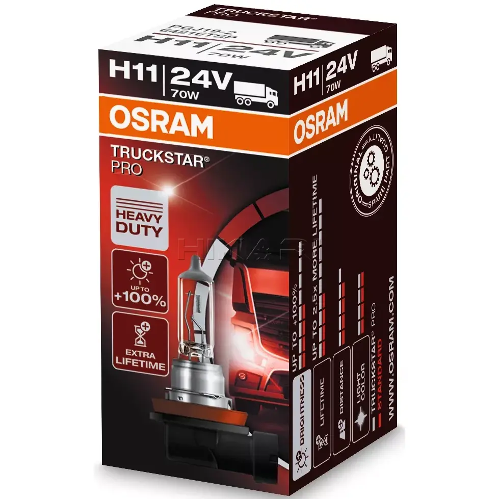 GLOBE OSRAM 24V 70W H11 64216TSP