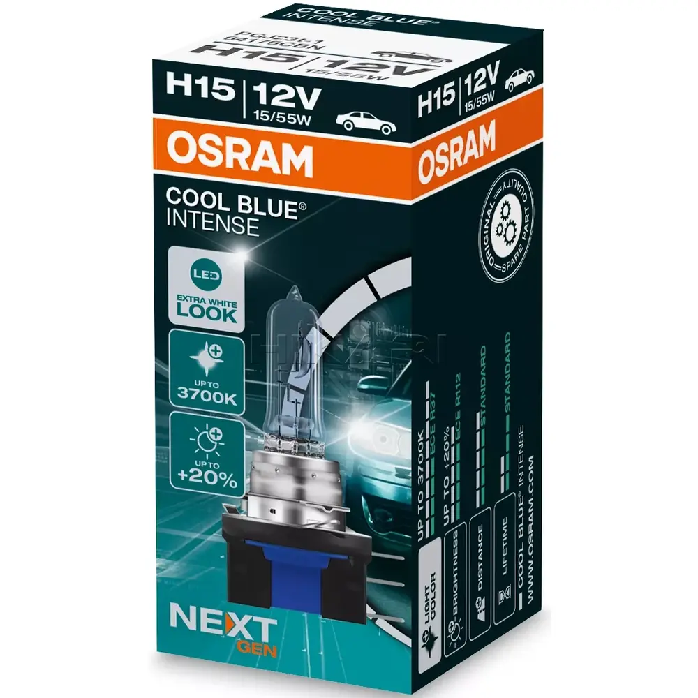 GLOBE OSRAM 12V 15/55W H15 64176CBN-2HB