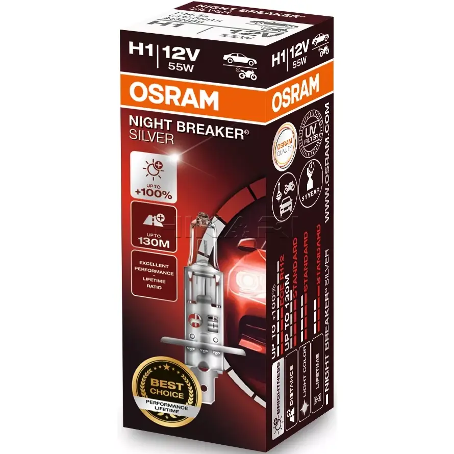 GLOBE OSRAM 12V 55W H1 64150NBS
