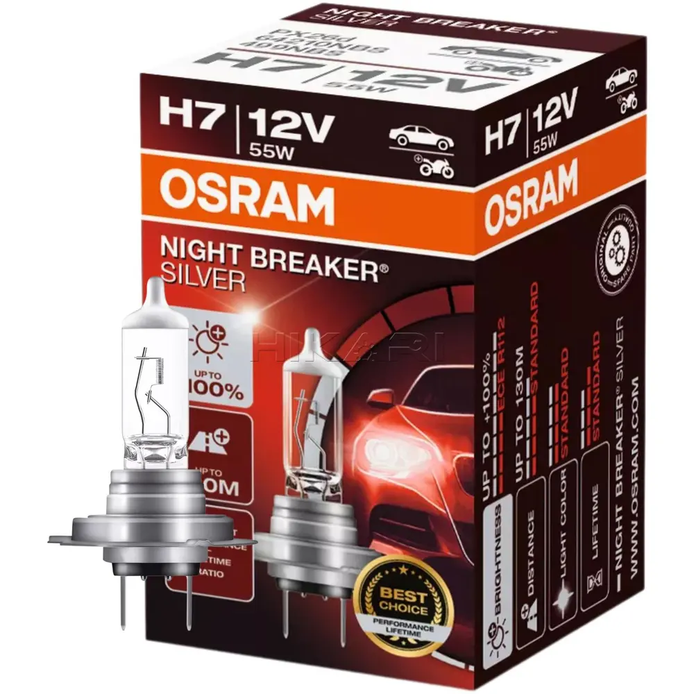 GLOBE OSRAM 12V 55W H7 64210NBS