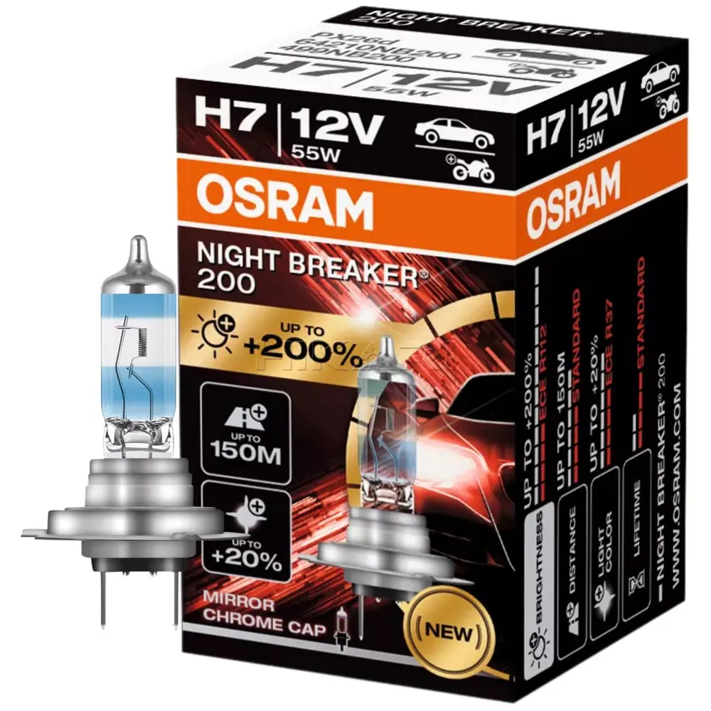 GLOBE OSRAM 12V H7 64210NB200