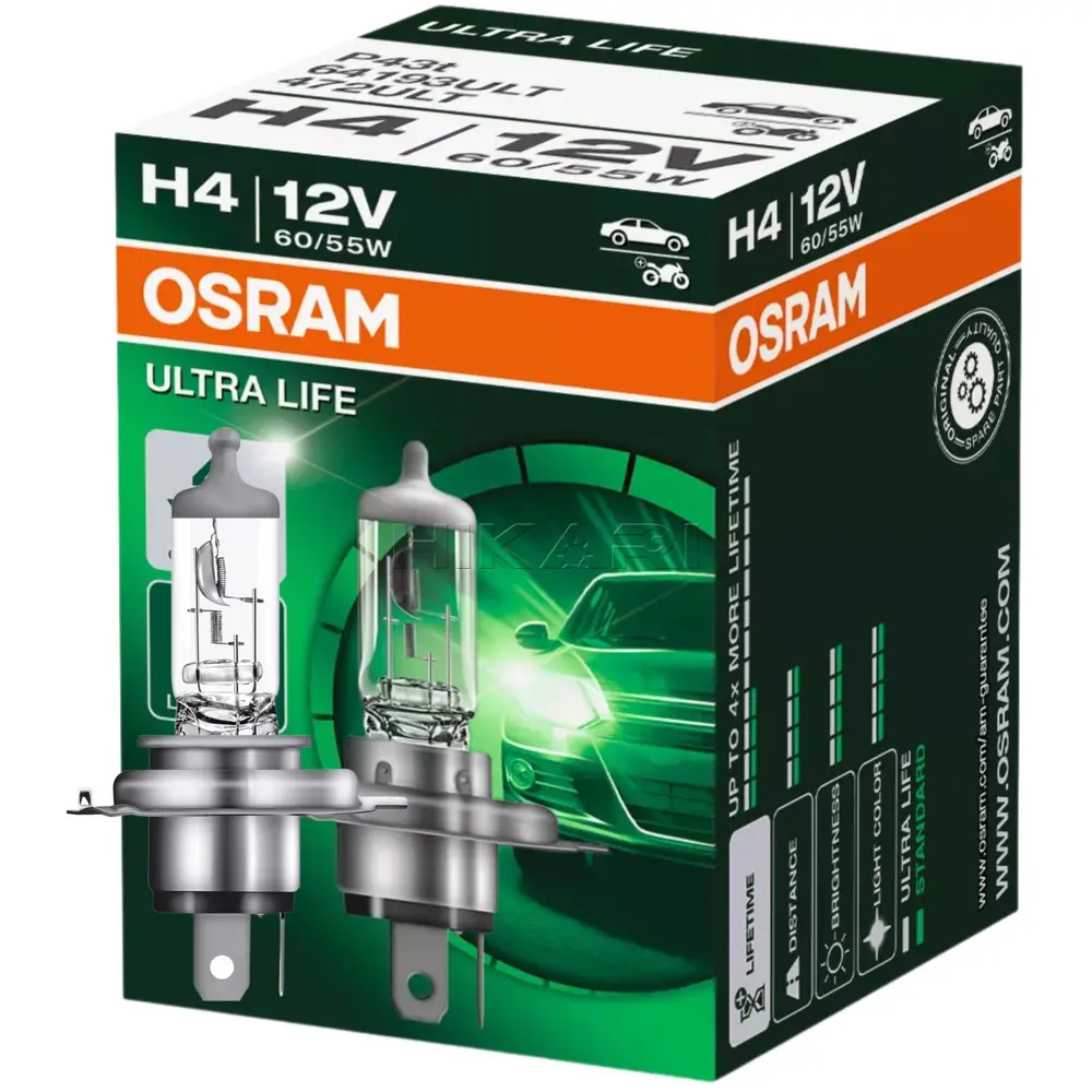 GLOBE OSRAM 12V 60/55W H3 64193ULT