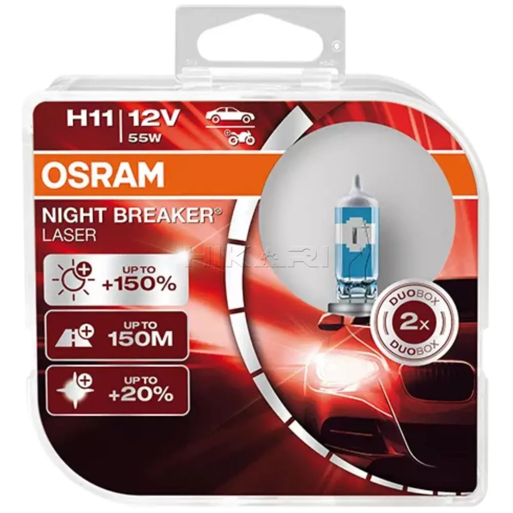 GLOBE OSRAM 12V 55W H11 64211NL-HCB