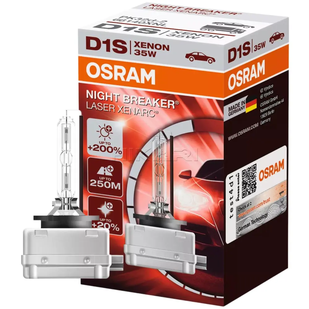 GLOBE OSRAM 12/24V 35W D1S 66140XN2