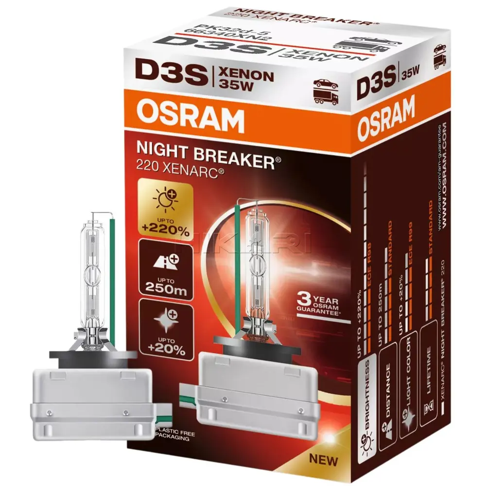 GLOBE OSRAM 12/24V 35W D3S 66340XN2