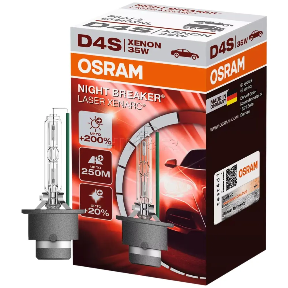 GLOBE OSRAM 12/24V 34W D4S 66440XN2