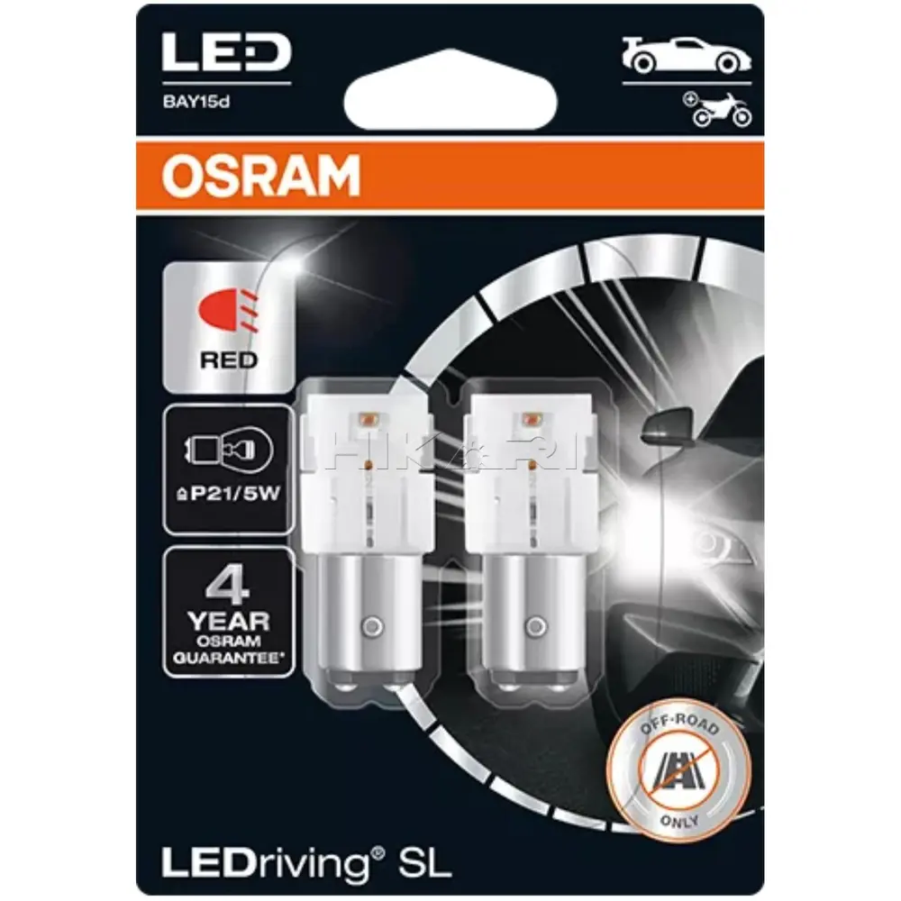 GLOBE OSRAM 12V 1.7W P21/5W 7528DWP-02B
