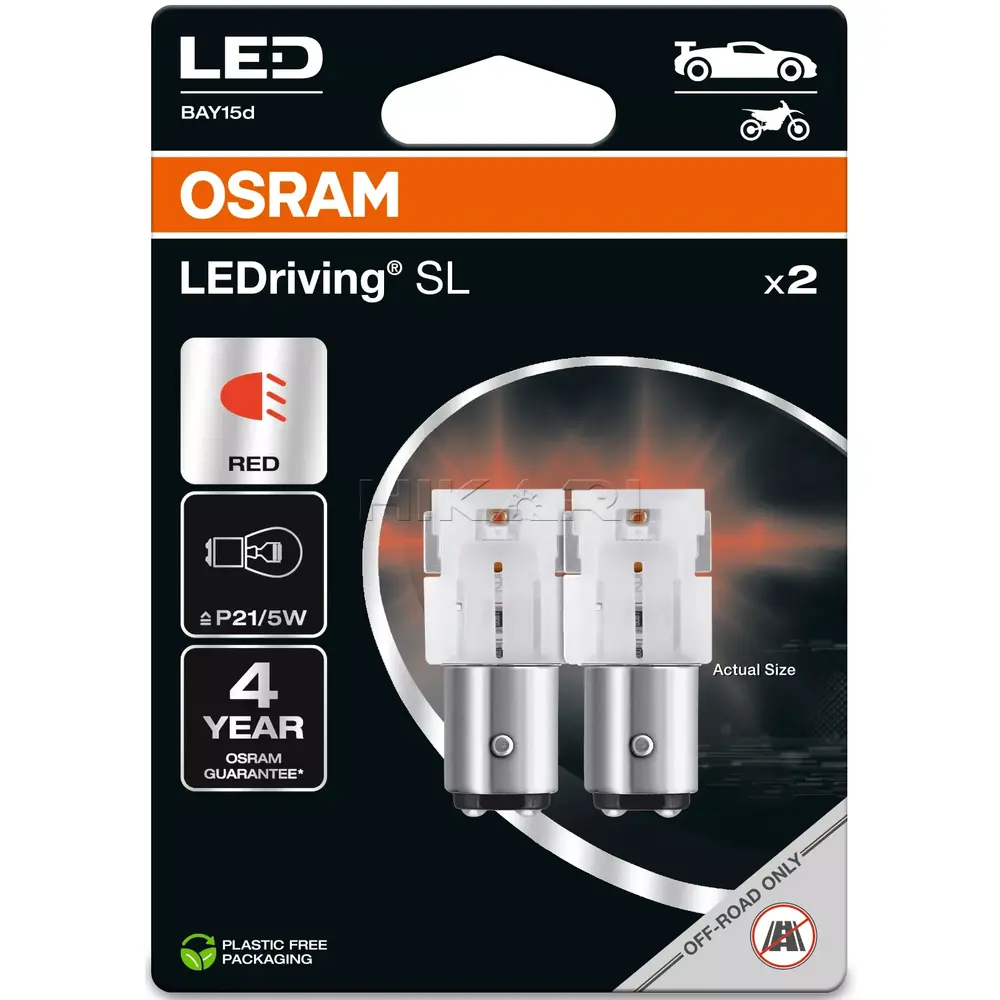 GLOBE OSRAM 12V 1.7W P21/5W 7528DRP