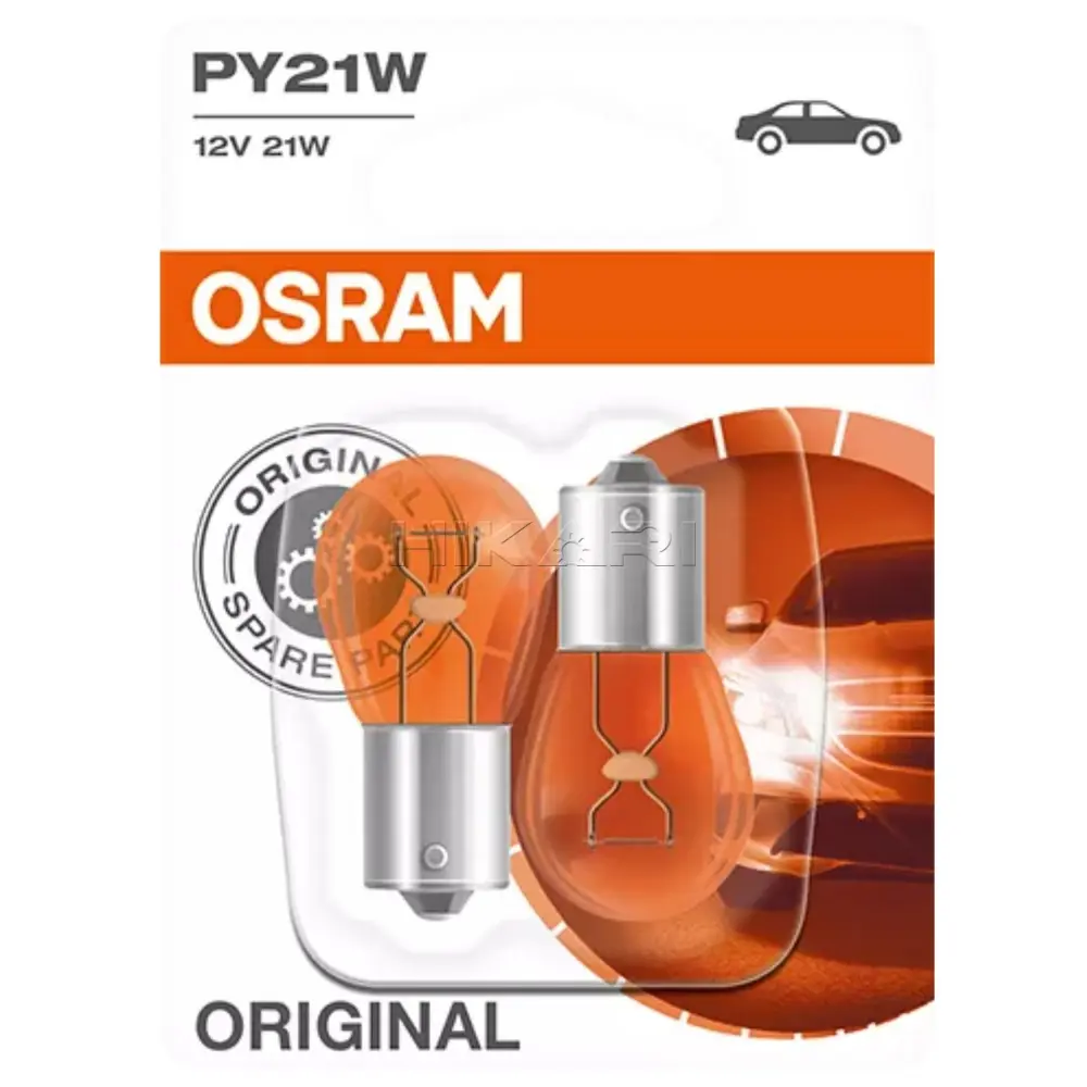 GLOBE OSRAM 12V PY21W 7507-02B