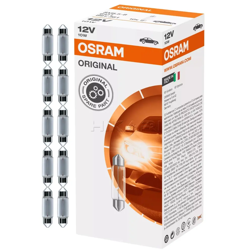 GLOBE OSRAM 12V 10W C10W 6411