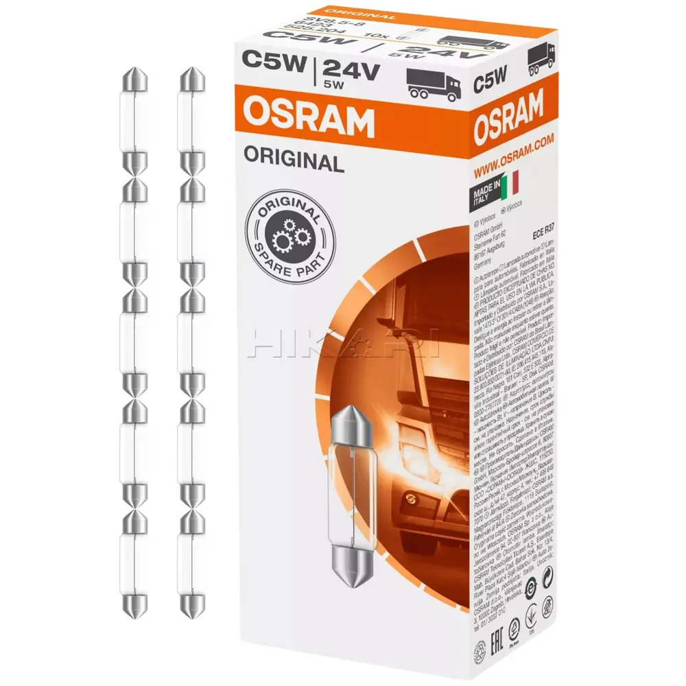GLOBE OSRAM 24V 5W C5W 6423