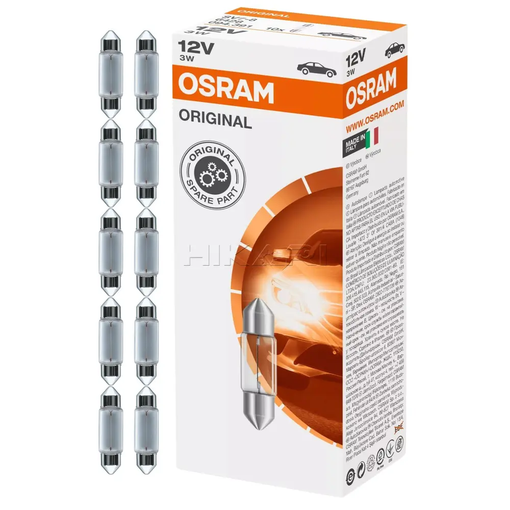 GLOBE OSRAM 12V 3W C3W 6428