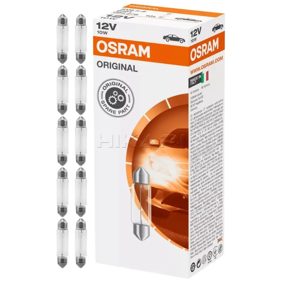 GLOBE OSRAM 12V 10W C5W 6461