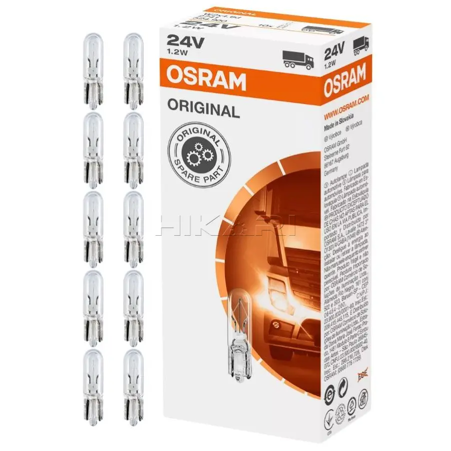 GLOBE OSRAM 24V 1.2W 2741