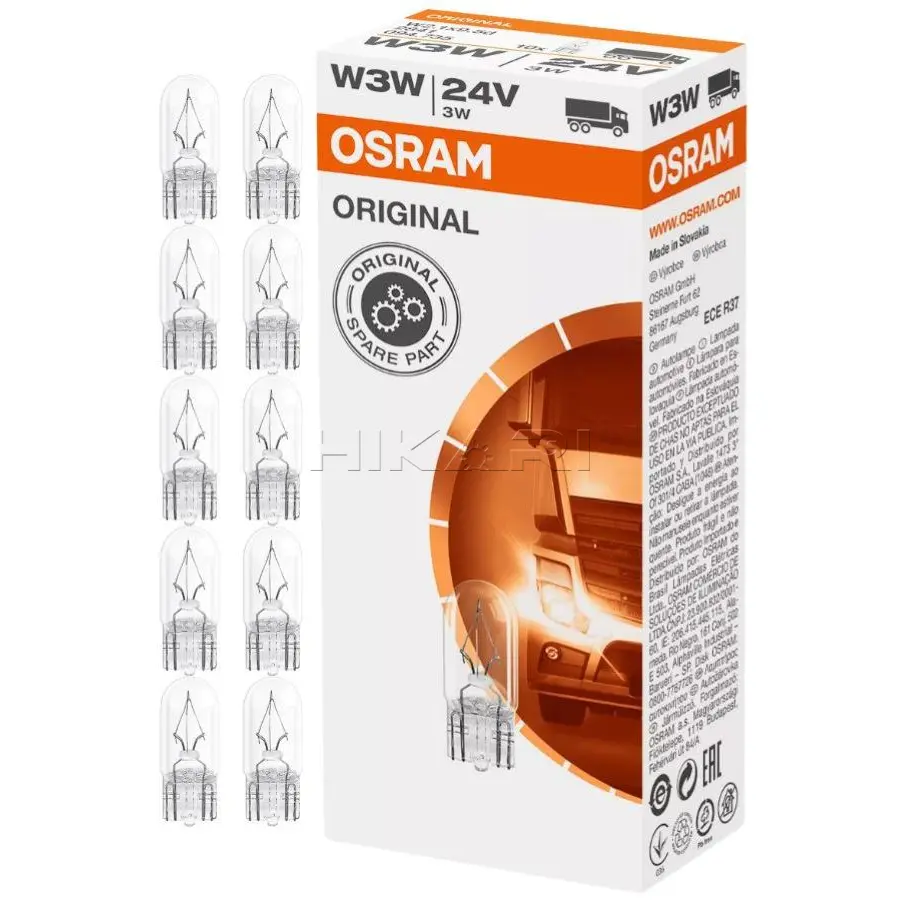 GLOBE OSRAM 24V 27W W3W 2841