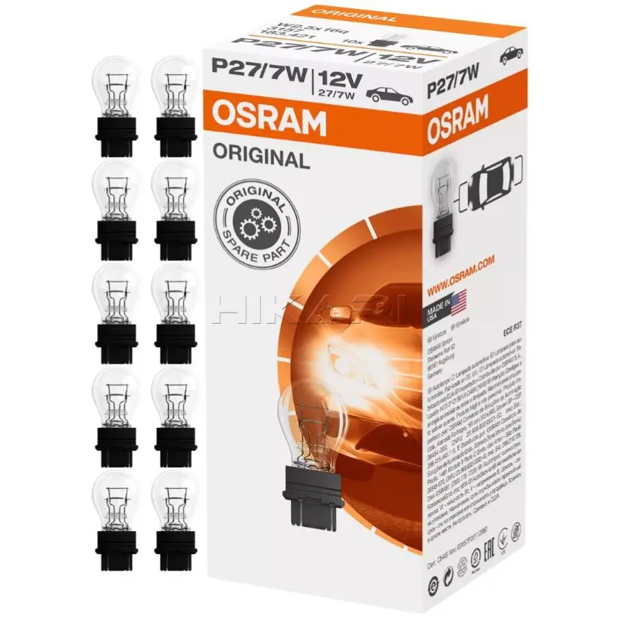 GLOBE OSRAM 12V 1.2W P27/7W 3157