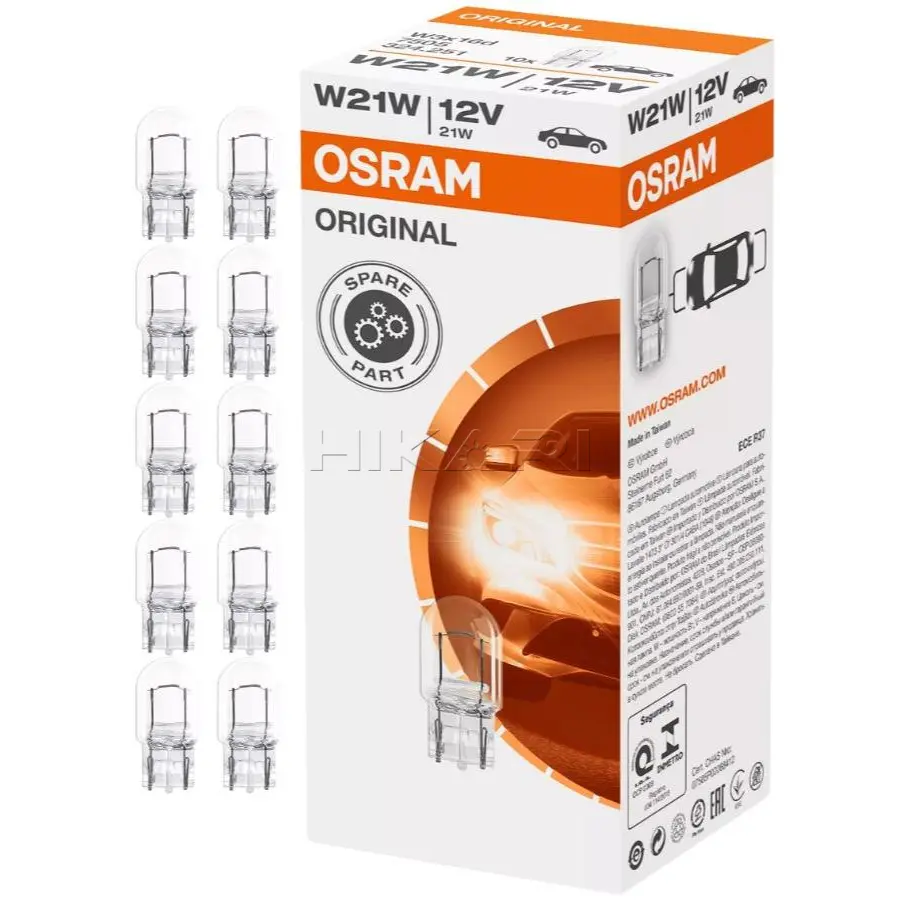 GLOBE OSRAM 12V 21W W21W 7505