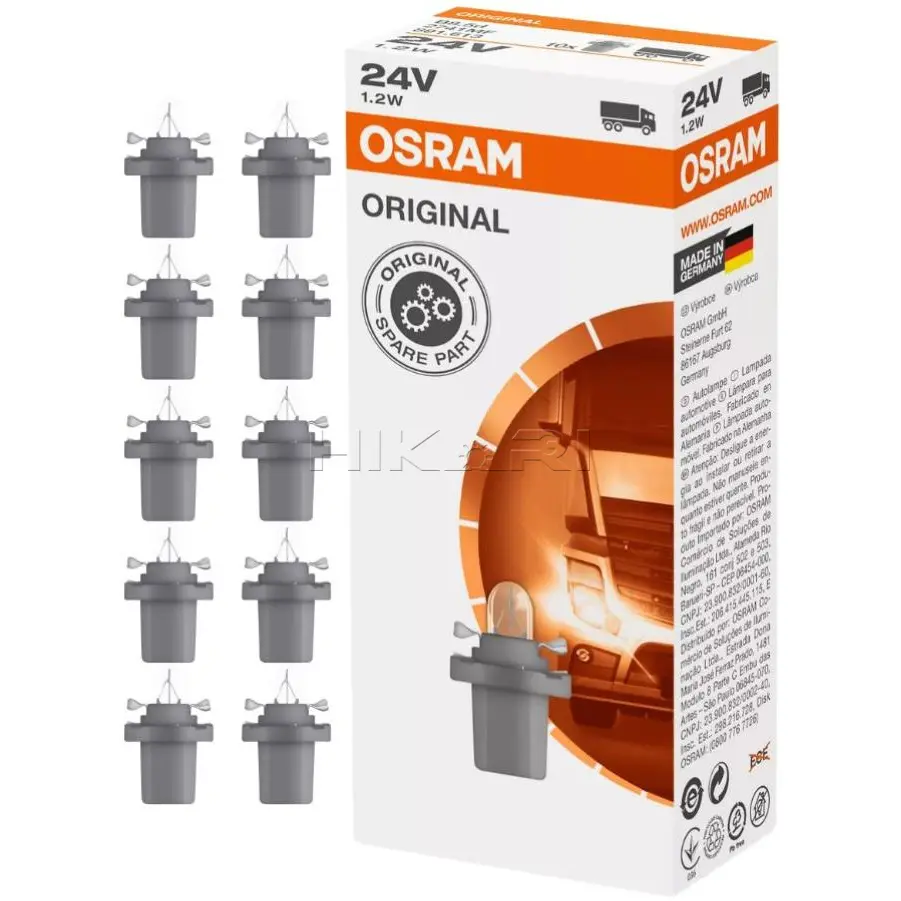 GLOBE OSRAM 24V 1.2W 2741MF