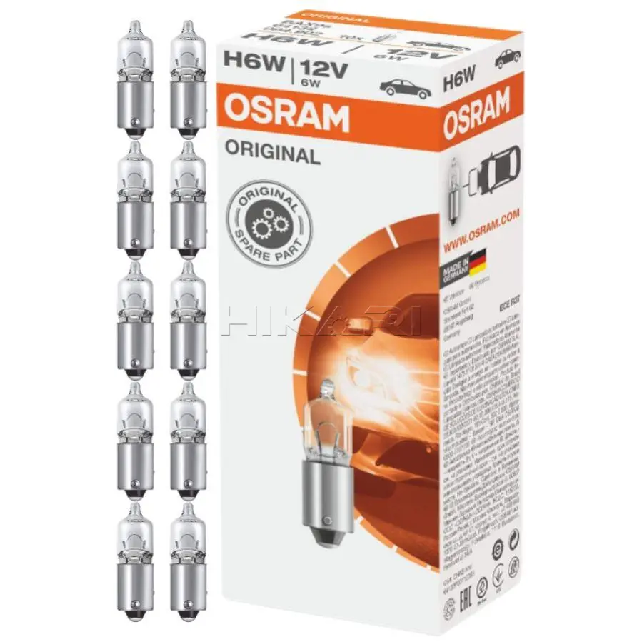 GLOBE OSRAM 12V 6W H6W 64132