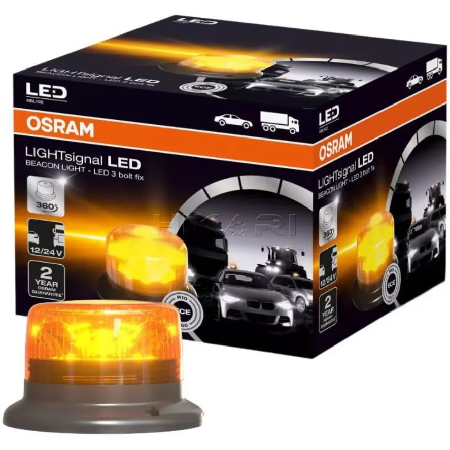 OSRAM ROTATING BEACON LIGHT 12/24V 7W RBL102