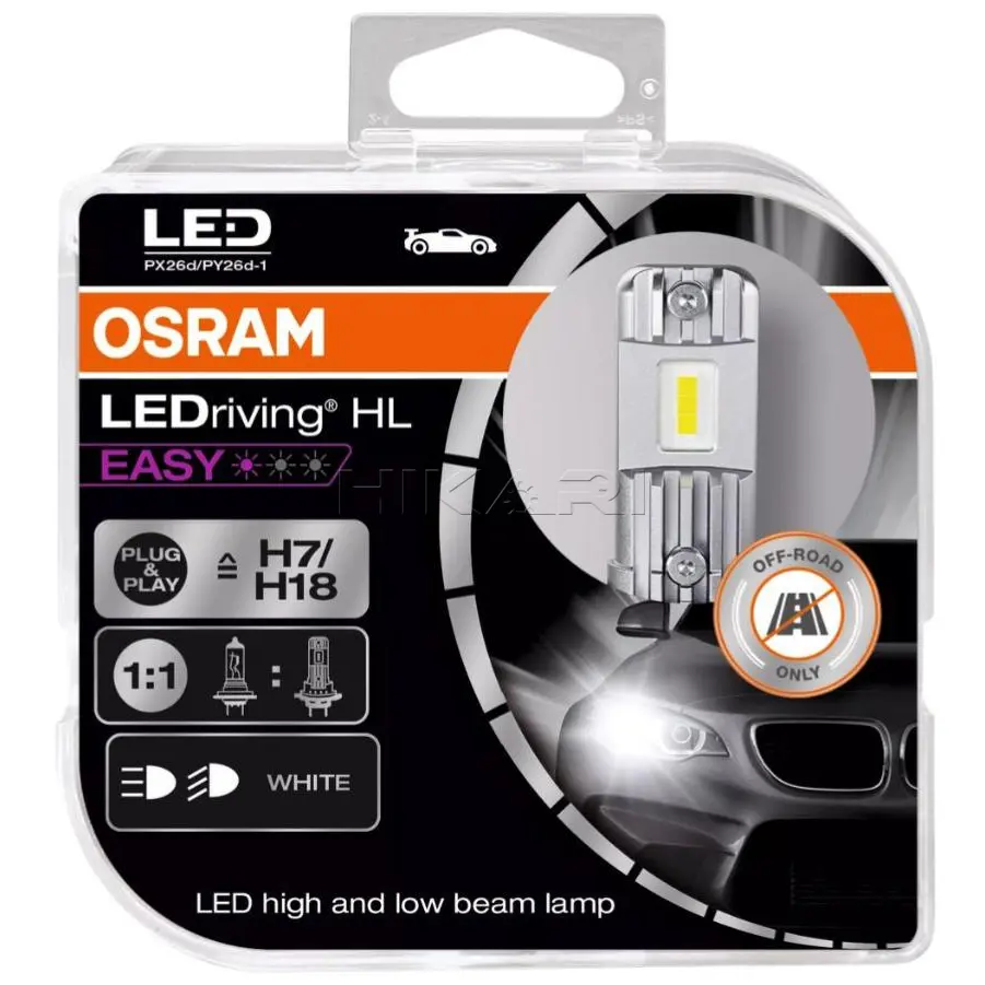GLOBE OSRAM 12V 16.2W H7 64210DWESY-HCB