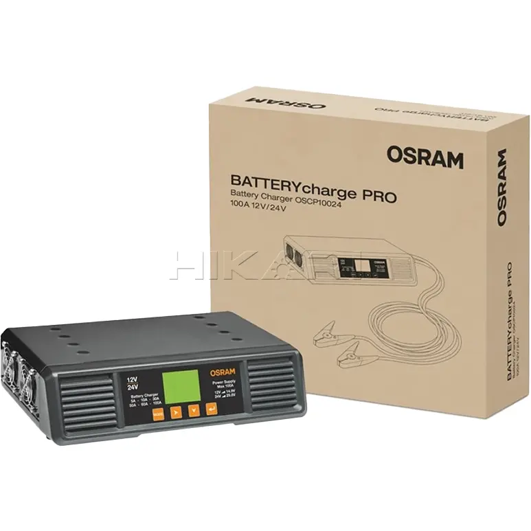 OSRAM 12V BATTERY CHARGE PRO 100A OSCP10024