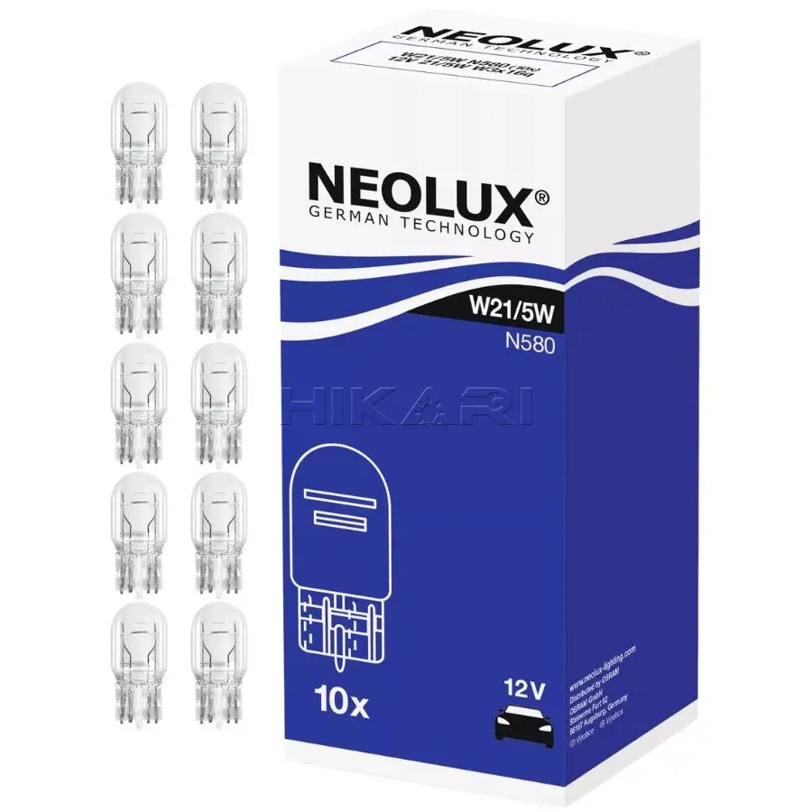 GLOBE NEOLUX 12V W21/5W N580