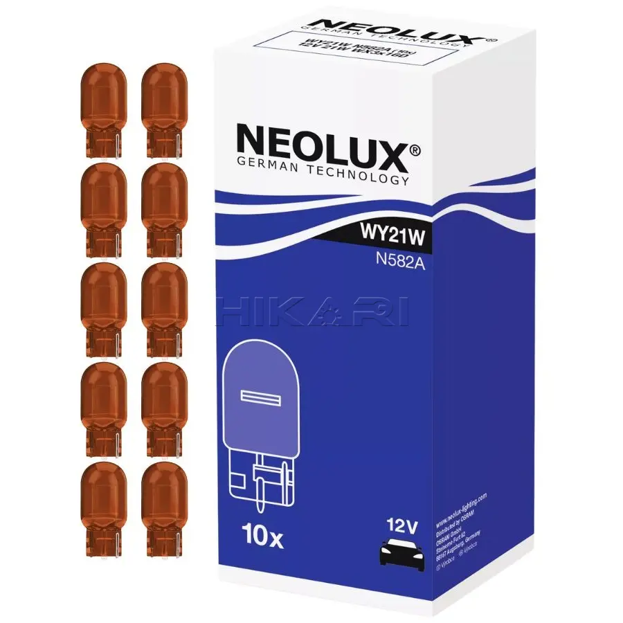 GLOBE NEOLUX 12V WY21W N582A