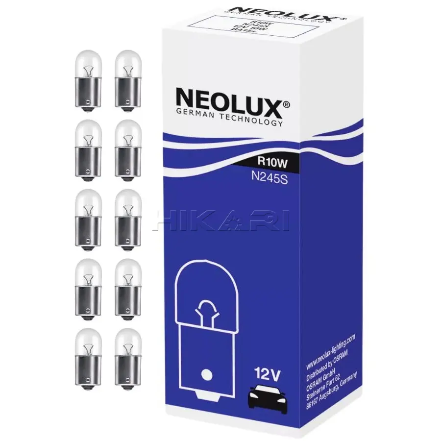 GLOBE NEOLUX 12V 10W R10W N245S