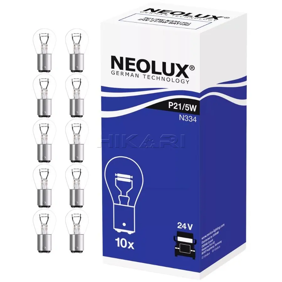 GLOBE NEOLUX 24V 21/5W P21/5W N334