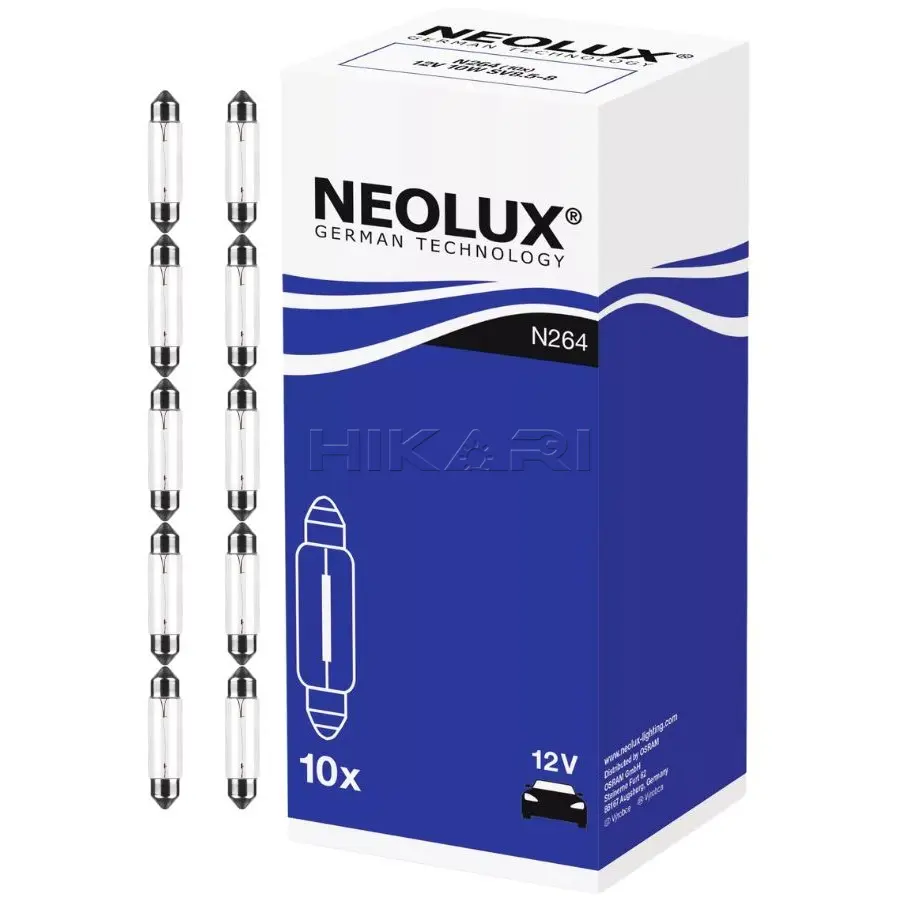 GLOBE NEOLUX 12V 10W N264