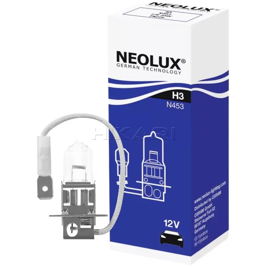 GLOBE NEOLUX 12V 55W H3 N453