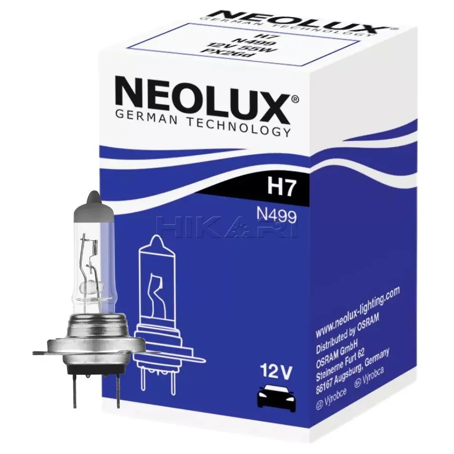 GLOBE NEOLUX 12V 55W H7 N499