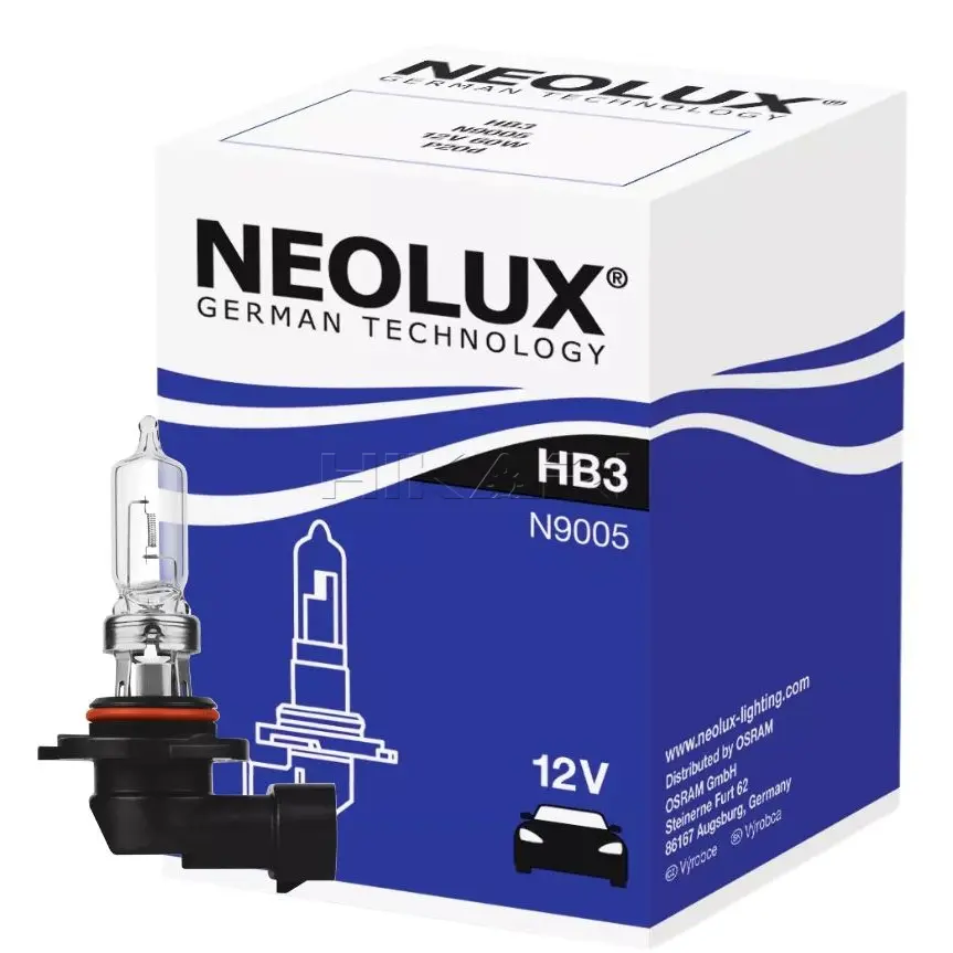 GLOBE NEOLUX 12V 60W HB3 N9005