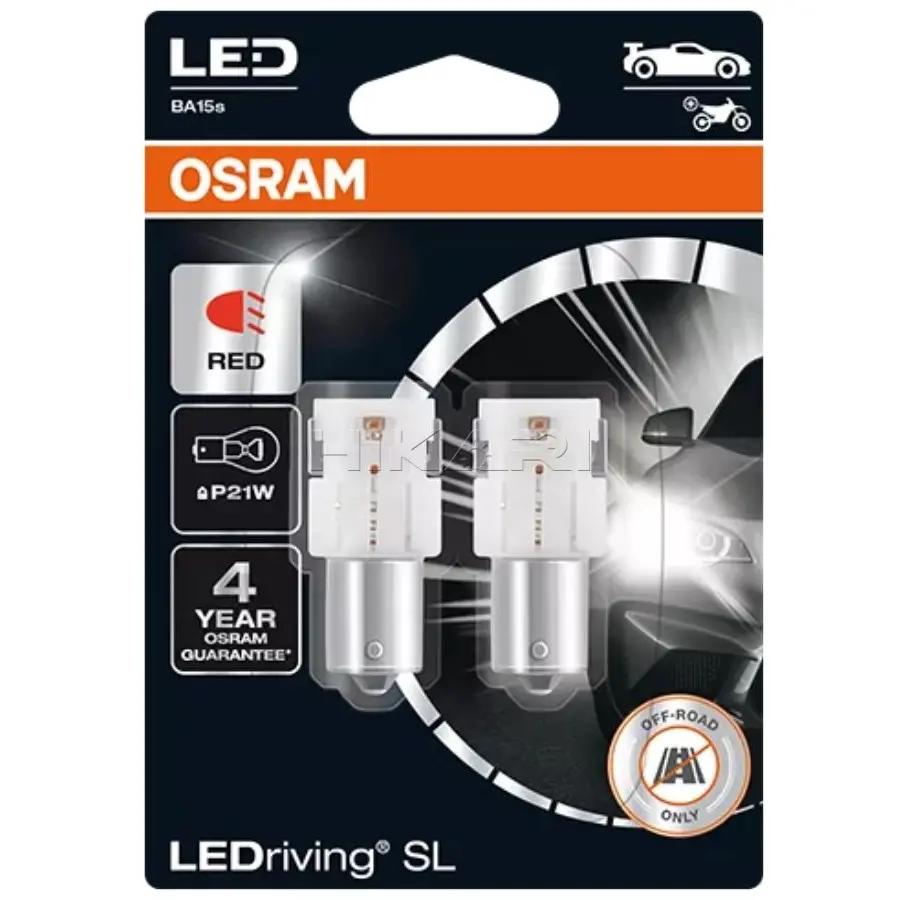 GLOBE OSRAM 12V P21W 7506DRP-02B